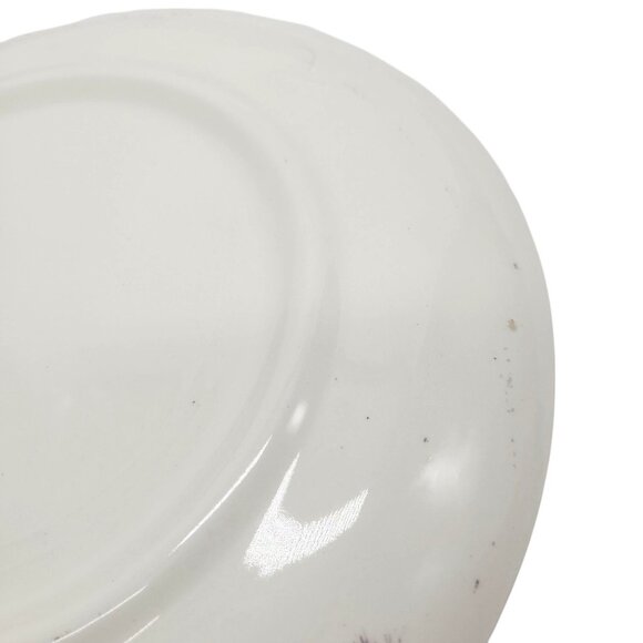 Vintage Nebraska Souvenir Plate 9" With State Capitol & Landmarks In Brow & Gold - Picture 15 of 15